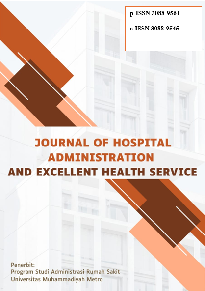 JOURNAL OF HOSPITAL ADMINISTRATION AND EXCELLENT HEALTH SERVICE