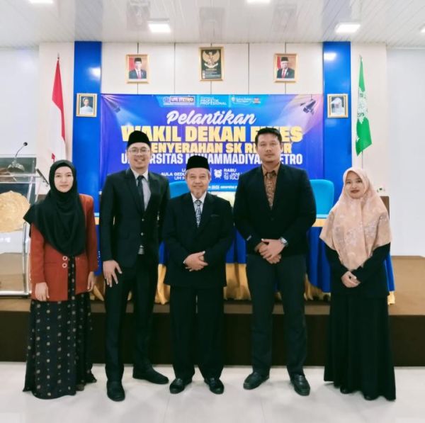 PELANTIKAN WAKIL DEKAN I & 2 FAKULTAS ILMU KESEHATAN MASA JABATAN 2024-2028